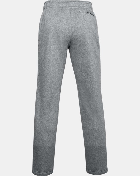 Men's UA Rival Fleece Pants, Gray, pdpMainDesktop image number 5
